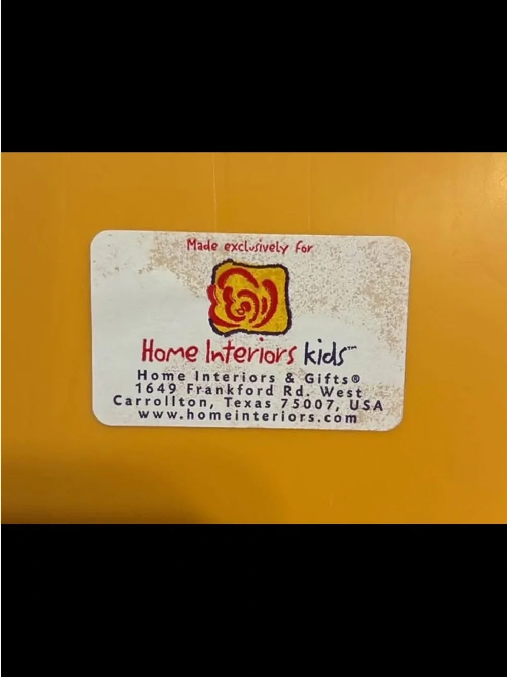 Home Interiors Kids Caution Kid Zone vintage sign - Picture 3 of 3